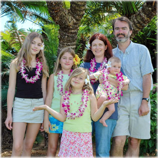 Kauai-i családi kép